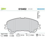 Valeo 610402 Bremsbelagsatz, Scheibenbremse E-PERFORMANCE Valeo 610402 Bremsbelagsatz, Scheibenbremse E-PERFORMANCE