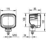 Arbeitsscheinwerfer 1GA 995 606-011