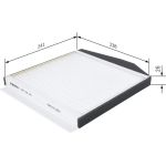 BOSCH 1 987 435 061 Innenraumfilter BOSCH 1 987 435 061 Innenraumfilter