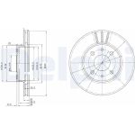 Bremsscheibe BG2330 Bremsscheibe BG2330