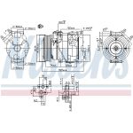 Kompressor, Klimaanlage 89558 Kompressor, Klimaanlage 89558