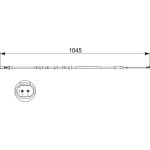 BOSCH 1 987 474 551 Warnkontakt, Bremsbelagverschleiß