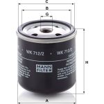 Kraftstofffilter WK 712/2 Kraftstofffilter WK 712/2