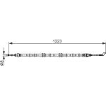 Seilzug, Feststellbremse 1 987 482 862 Seilzug, Feststellbremse 1 987 482 862