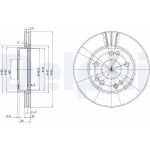 Delphi BG2397 Bremsscheibe Delphi BG2397 Bremsscheibe
