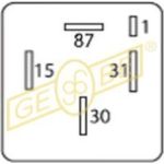 Relais, Kraftstoffpumpe 9 9208 1 Relais, Kraftstoffpumpe 9 9208 1
