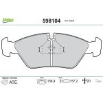 Valeo 598104 Bremsbelagsatz, Scheibenbremse Valeo 598104 Bremsbelagsatz, Scheibenbremse