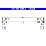 ATE 24.5228-0216.3 Bremsschlauch