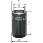 BOSCH F 026 407 129 Ölfilter BOSCH F 026 407 129 Ölfilter