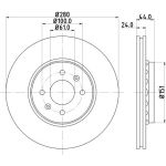Bremsscheibe 8DD 355 129-611 Bremsscheibe 8DD 355 129-611