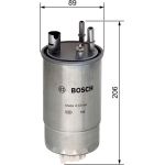 Kraftstofffilter F 026 402 049 Kraftstofffilter F 026 402 049