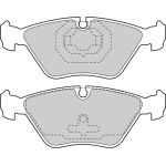 Valeo 598616 Bremsbelagsatz, Scheibenbremse