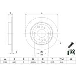 Bremsscheibe 0 986 479 E95