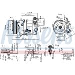 Kompressor, Klimaanlage 89465 Kompressor, Klimaanlage 89465