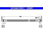 ATE 24.5246-0185.3 Bremsschlauch