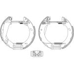 Textar 84043800 Bremsbackensatz Shoe Kit Pro