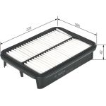 BOSCH 1 457 433 784 Luftfilter BOSCH 1 457 433 784 Luftfilter