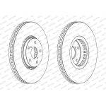 Ferodo DDF2497RC-1 Bremsscheibe PREMIER Ferodo DDF2497RC-1 Bremsscheibe PREMIER