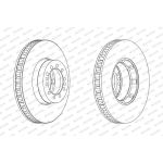 Ferodo FCR242A Bremsscheibe PREMIER Ferodo FCR242A Bremsscheibe PREMIER