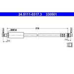 ATE 24.5111-0317.3 Bremsschlauch