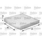 Filter, Innenraumluft 698734 Filter, Innenraumluft 698734