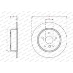 Ferodo DDF2160 Bremsscheibe PREMIER Ferodo DDF2160 Bremsscheibe PREMIER