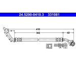 ATE 24.5290-0410.3 Bremsschlauch ATE 24.5290-0410.3 Bremsschlauch
