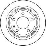 TRW DF2552 Bremsscheibe TRW DF2552 Bremsscheibe