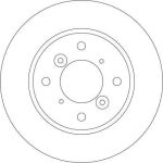 Bremsscheibe DF4435 Bremsscheibe DF4435