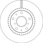 Bremsscheibe DF4741
