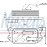 Nissens 90716 Ölkühler, Motoröl Nissens 90716 Ölkühler, Motoröl