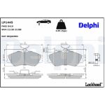 Delphi LP1445 Bremsbelagsatz, Scheibenbremse Delphi LP1445 Bremsbelagsatz, Scheibenbremse