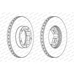 Ferodo DDF668 Bremsscheibe PREMIER