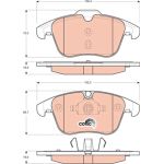 Bremsbelagsatz, Scheibenbremse GDB1705 Bremsbelagsatz, Scheibenbremse GDB1705