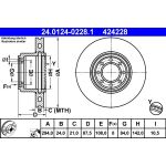 Bremsscheibe 24.0124-0228.1