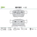 Valeo 601501 Bremsbelagsatz, Scheibenbremse