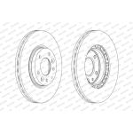 Bremsscheibe DDF1739C