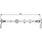BOSCH 1 987 476 346 Bremsschlauch