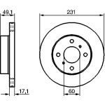 Bremsscheibe 0 986 479 241 Bremsscheibe 0 986 479 241