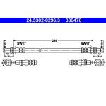 ATE 24.5302-0296.3 Bremsschlauch ATE 24.5302-0296.3 Bremsschlauch