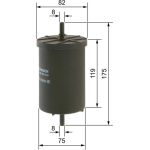 BOSCH 0 450 905 318 Kraftstofffilter