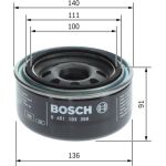 BOSCH 0 451 103 368 Ölfilter BOSCH 0 451 103 368 Ölfilter