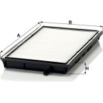 MANN-FILTER CU 2835 Innenraumfilter, Partikelfilter MANN-FILTER CU 2835 Innenraumfilter, Partikelfilter