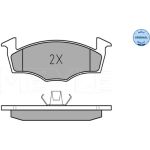Bremsbelagsatz, Scheibenbremse 025 218 6817/W Bremsbelagsatz, Scheibenbremse 025 218 6817/W