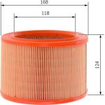 BOSCH 1 457 433 544 Luftfilter BOSCH 1 457 433 544 Luftfilter