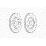Ferodo DDF2464C Bremsscheibe PREMIER