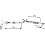BOSCH 1 987 481 597 Bremsschlauch