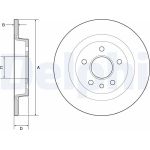 Delphi BG3897 Bremsscheibe Delphi BG3897 Bremsscheibe