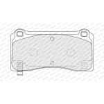 Ferodo FDB5259 Bremsbelagsatz, Scheibenbremse PREMIER ECO FRICTION Ferodo FDB5259 Bremsbelagsatz, Scheibenbremse PREMIER ECO FRICTION