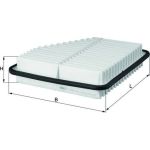 Luftfilter LX 2681 Luftfilter LX 2681